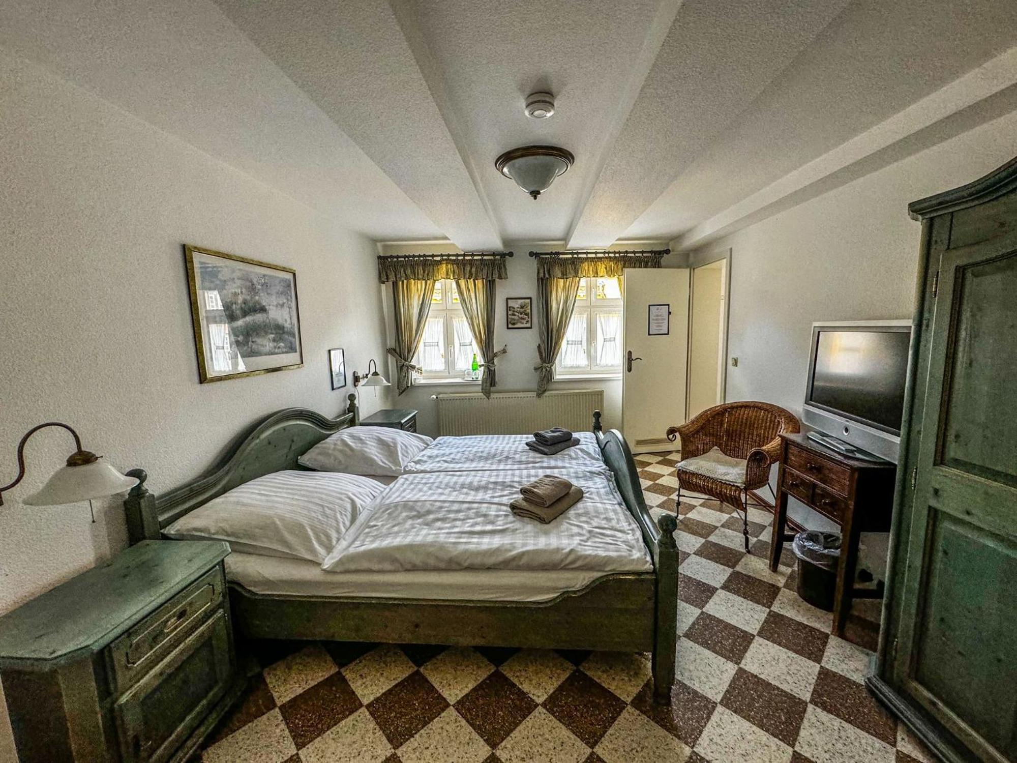 Hotel Garni Zur Post Wernigerode Eksteriør billede