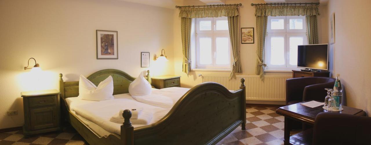 Hotel Garni Zur Post Wernigerode Eksteriør billede