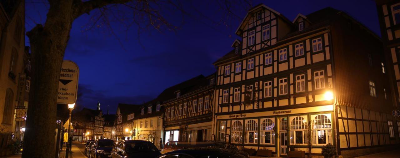 Hotel Garni Zur Post Wernigerode Eksteriør billede